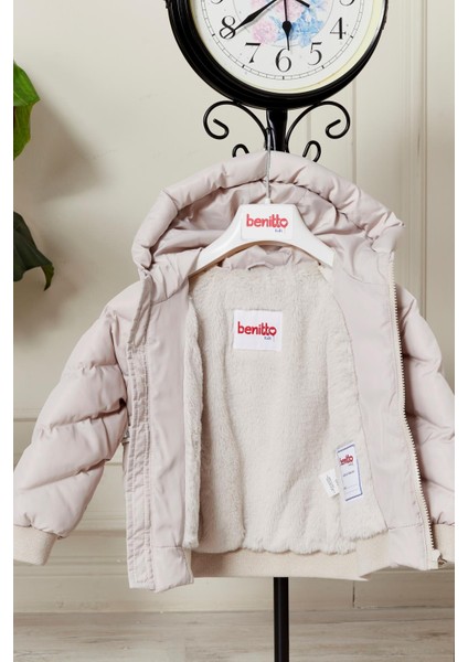 Erkek Bebek Kapüşonlu Kışlık Mont 51332 fırsatları