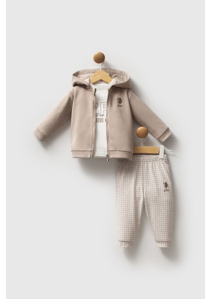 U.s. Polo Assn 3'lü Takım USB2579 Kum