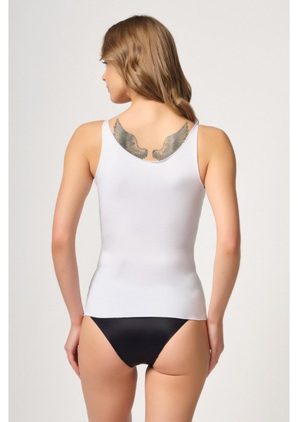 Beyaz Mı Emay 2815 Double Cotton Korse Atlet modelleri