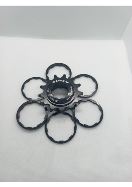 Bisiklet Single Speed Tek Vites Dönüşüm Kiti Siyah Renkli