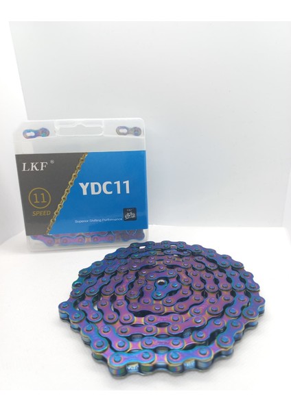 Universal Bisiklet Zinciri 11S Mtb Yol Katlanır Modeller ile Uyumlu Rainbow