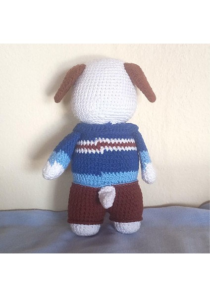 Amigurumi Tarzı El Örmesi (%60 Pamuk-%40 Akrilik Ip) Çoban Canis Tığ Işi Oyuncak modelleri