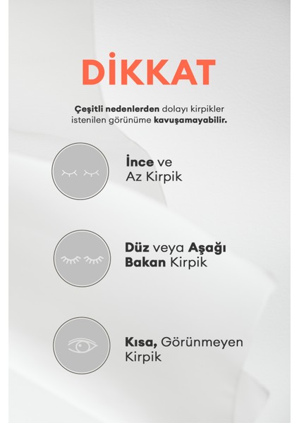 Doğal Görünüm Sunan Kahverengi Takma Kirpik Secret Lash (No.4 Kitty Cat) fırsatları