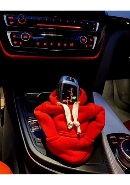 Kırmızı Vites Hoodie - Araç Vites Kıyafeti - Vites Poları - Her Araca Uyumlu Vites Hoodie Tr
