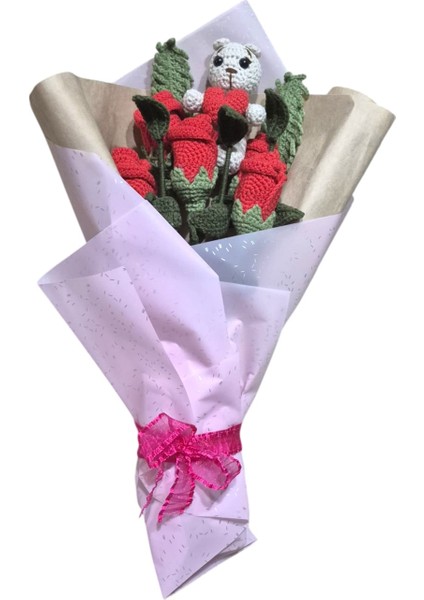 Ayıcıklı Buket Çiçek fiyatları