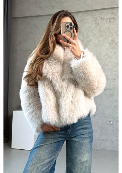 Kadın Şal Yaka Kürk 99828 indirimleri