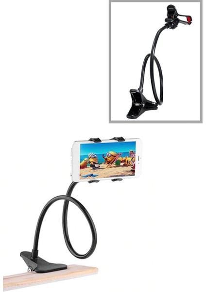 Akrobat Telefon Tutucu Akrobatik Gövde Siyah Deri fiyatları