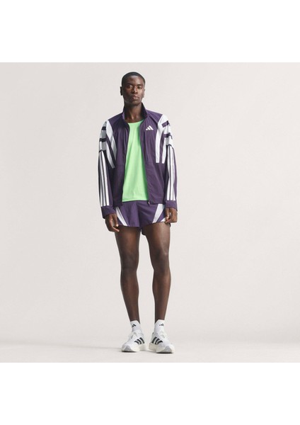 Adizero Nyc Erkek Mor Koşu Rüzgarlığı.- modelleri