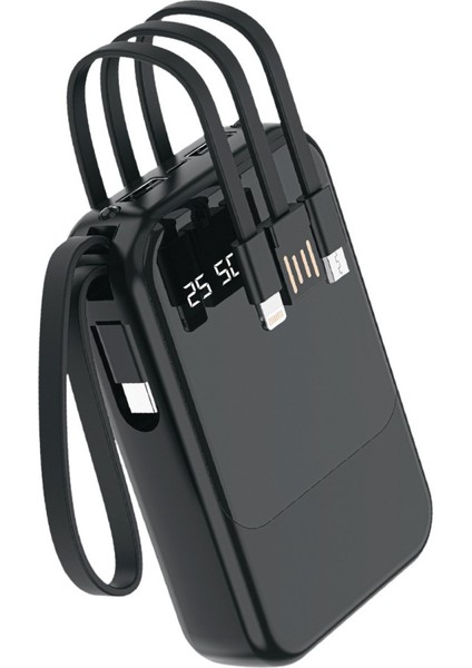 Lkp-53 LCD Ekranlı 10.000MAH - Usb-C , Mikro , Lightning Taşınabilir Powerbank fiyatları