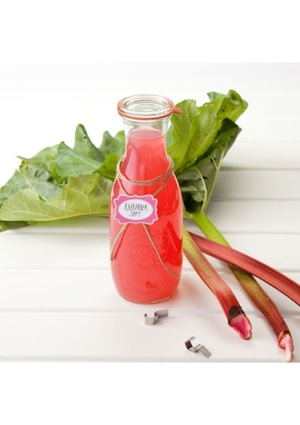 1062 ml Kapaklı Cam Sürahi Seti (2 Adet) modelleri