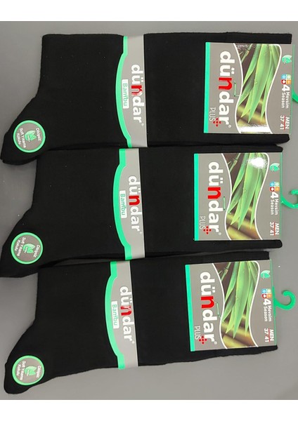 Plus 4780 Erkek Bambu 4 Mevsim Çorap 6 Adet
