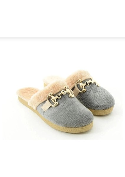 Ay Tokalı Kadın Kışlık Günlük Ev Terliği modelleri