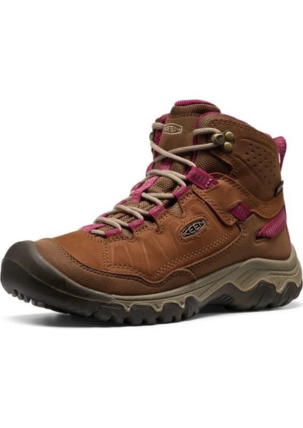 1030689 Targhee Iv Mid Wp W Bison/beaujolaıs Kadın Outdoor Bot fiyatları