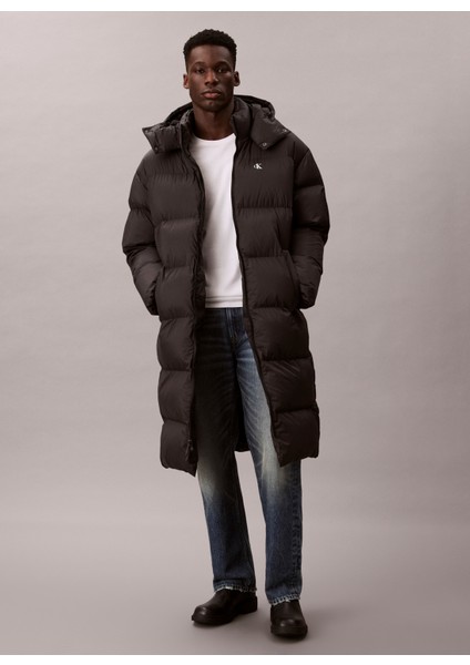 Siyah Erkek Mont LV04RD518GUB1 Ls Long Length Hooded