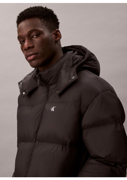 Siyah Erkek Mont LV04RD518GUB1 Ls Long Length Hooded modelleri