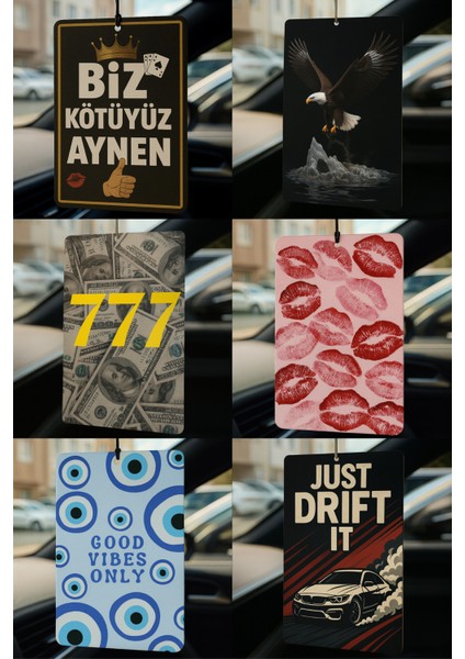 Enerji Serisi - Araba Ayna Asma Kokusu ve Dekoratif Oto Aksesuarı