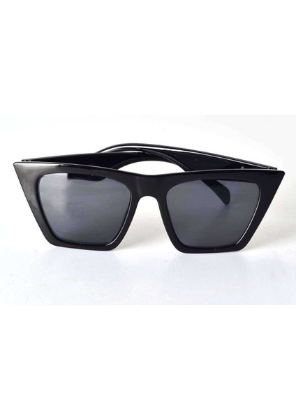 Mat Siyah Çerçeveli Unisex Güneş Gözlüğü - Moda Gözlük fırsatları