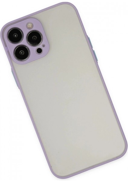 iPhone 13 Pro Max Kılıf Montreal Silikon Kapak - Mor (K95) fiyatları
