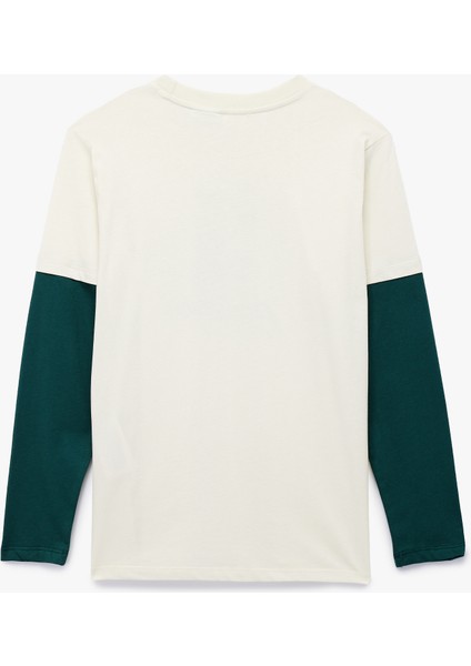 Pamuklu Harry Potter Baskılı Uzun Kollu Bisiklet Yaka Lisanslı Tişört fiyatları