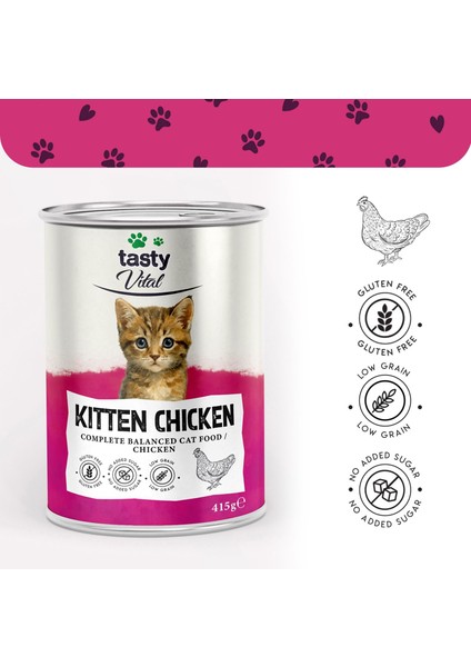 Tavuk Yavru Kedi Konserve 415 gr fiyatları