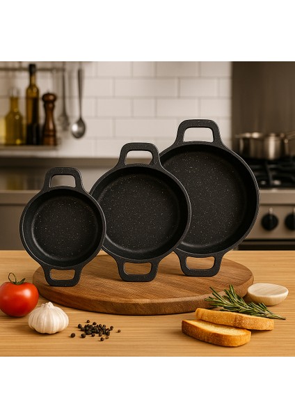 Üçlü Sahan Set ( 18-20-22 cm ) fırsatları