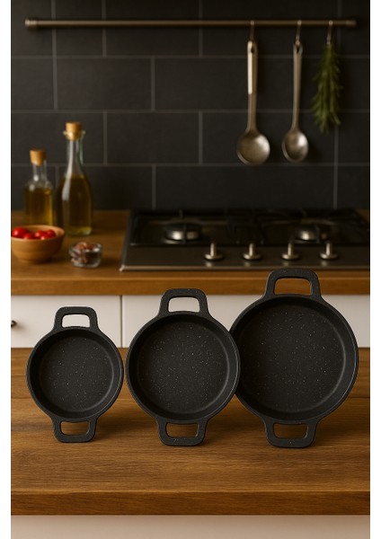 Üçlü Sahan Set ( 18-20-22 cm ) indirimleri