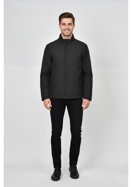 Erkek Hakim Yaka Içi Polarlı Spor Mont 99546 BGL-ST04879