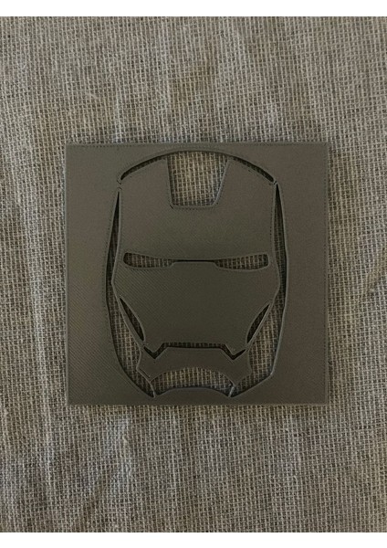 Demir Adam Şablonu (Sadece Plastik Aparattır!!!) 3D