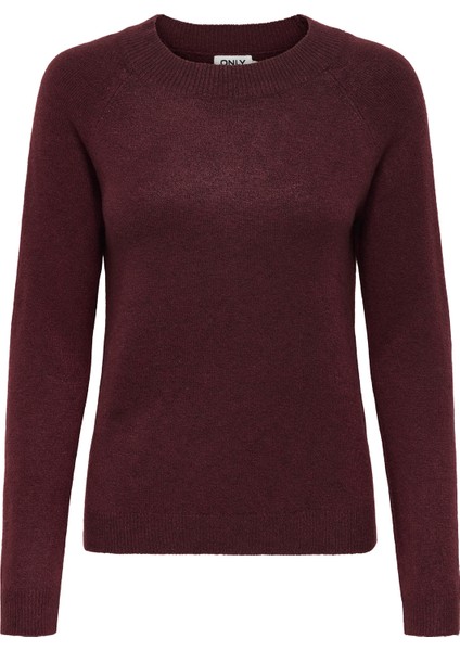 Onlrica Regular Fit Bisiklet Yaka Kazak Bayan Kazak 15204279 modelleri