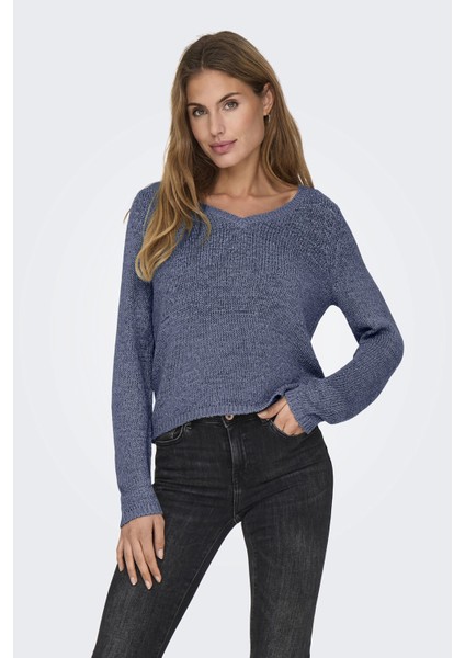 Onlgeena Regular Fit V Yaka Kazak Bayan Kazak 15340862