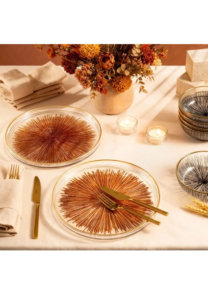 Mystic 12 Parça Servis ve Sunum Seti modelleri