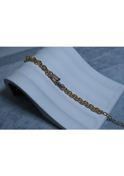 Halkalı Altın Kaplama Paslanmaz Çelik Bileklik fiyatları