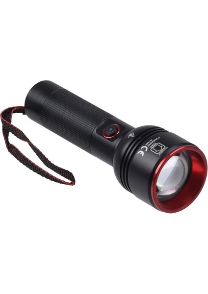 Ennalbur Powerdeks PD-6900 2000 Lümen Zoomlu Şarjlı El Feneri