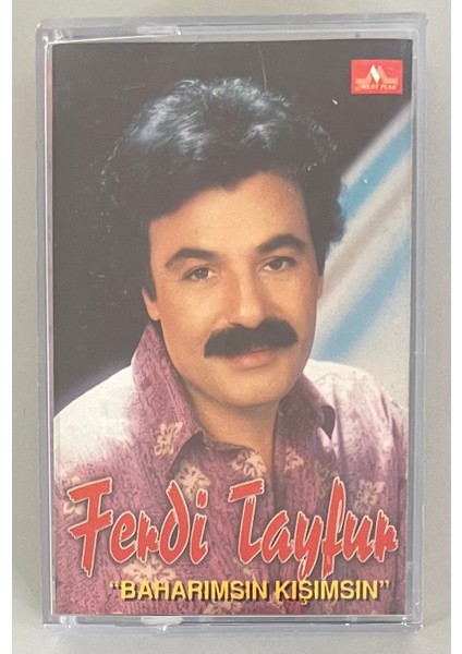 Ferdi Tayfur Baharımsın Kışımsın Kaset (Orijinal Dönem Baskı Kaset)