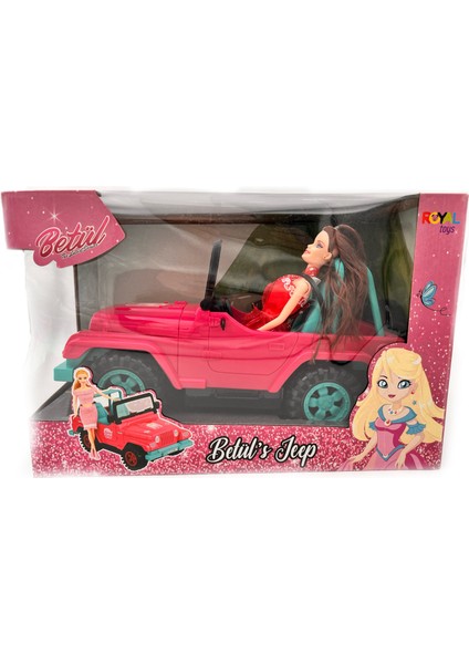 Betül Oyuncak Bebek + Jeep