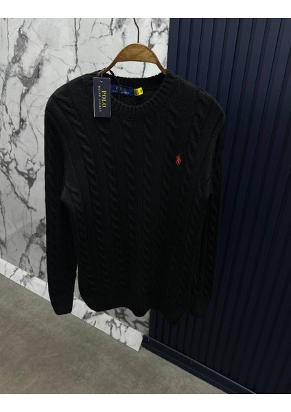 Polo Ralph Lauren Bisiklet Yaka Örgü Dokulu Kazak fiyatları