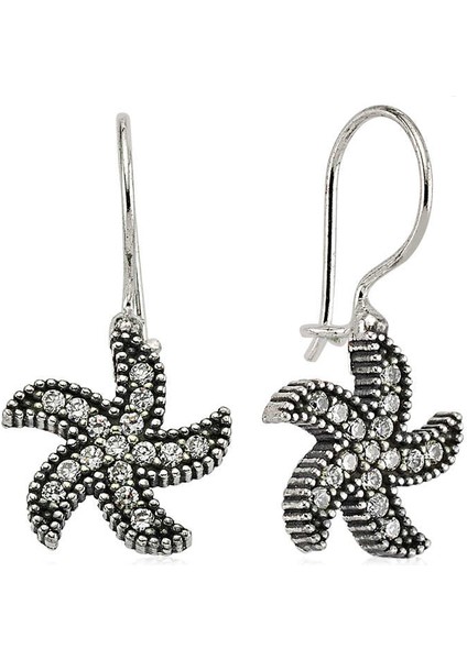 925 Ayar Gümüş Deniz Yıldızı Sallantılı Küpe EA1760008 (800800) fiyatları