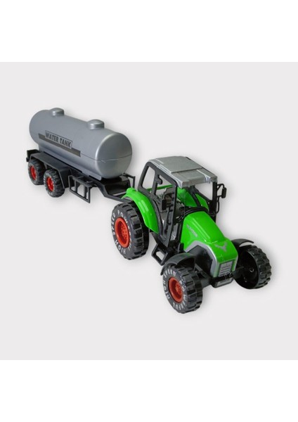 Çek Bırak Römorklu Traktör 25CM - Yeşil Su Tankı (Lisinya) modelleri