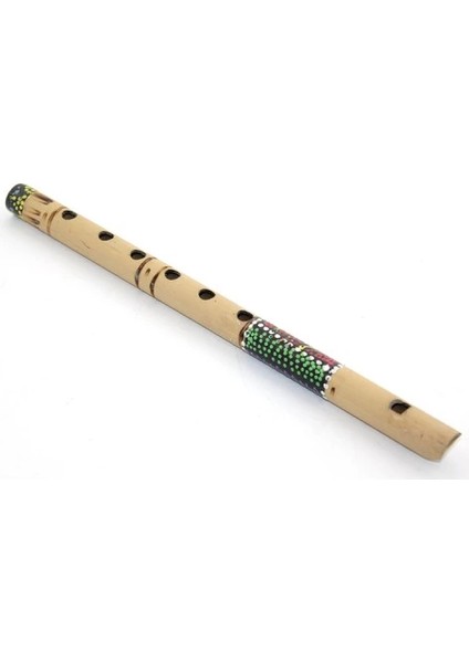 Bambu Batikli Flüt 30 cm