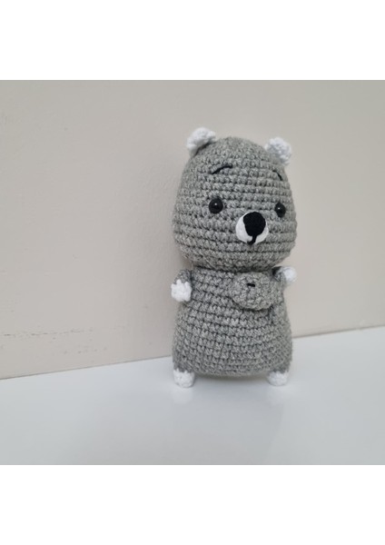 Amigurumi Balık Sever Ayıcık Organik Örgü Oyuncak Oyun Arkadaşı fiyatları
