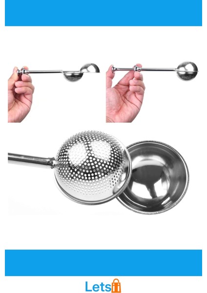 Paslanmaz Çelik Dayanıklı Pratik Çay Süzgeci modelleri