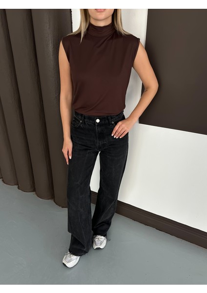 Kadın Sıfır Kol Boğazlı Body 3'lü Set modelleri