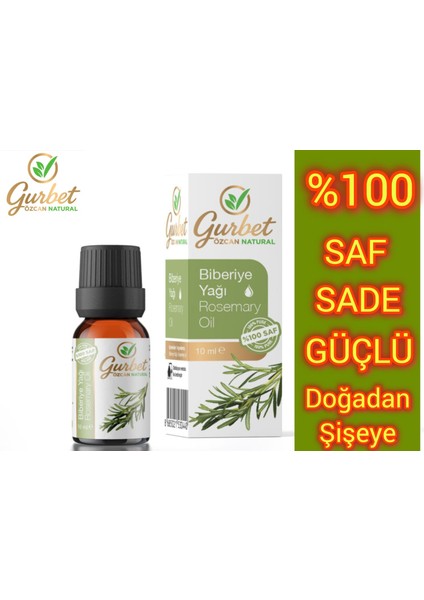 Biberiye Yağı %100 Saf Doğal Seyreltilmemiş (Rosemary Oil) 10ML