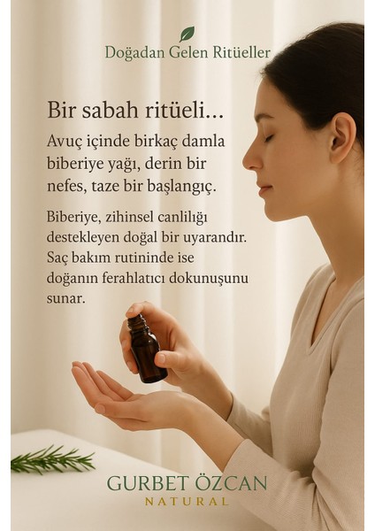 Biberiye Yağı %100 Saf Doğal Seyreltilmemiş (Rosemary Oil) 10ML fiyatları