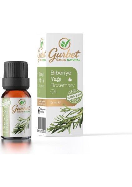 Biberiye Yağı %100 Saf Doğal Seyreltilmemiş (Rosemary Oil) 10ML indirimleri