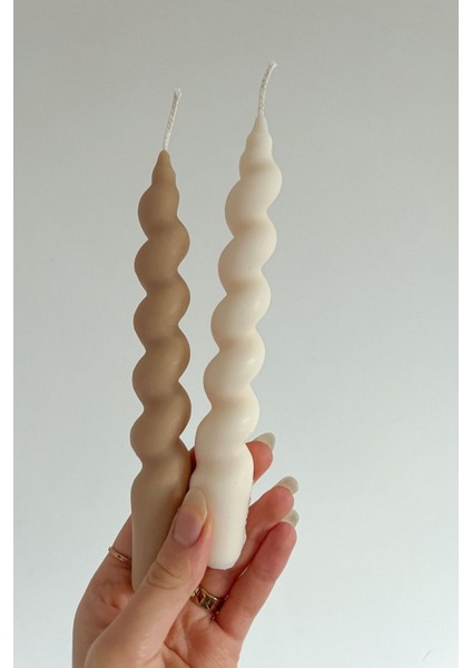 Şamdan Mum 2’li Set