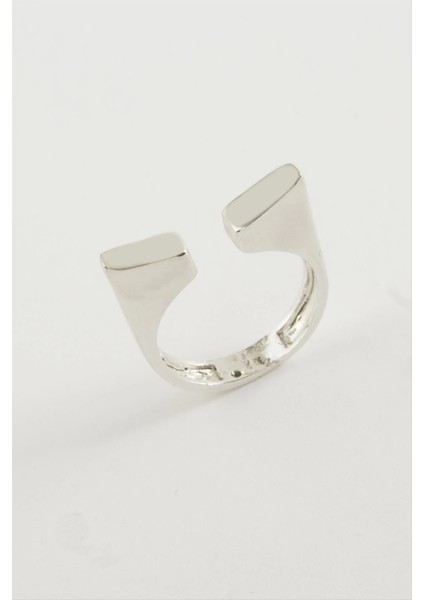 Köşeli Metal Yüzük