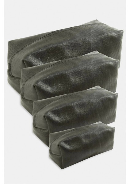 4 Adet El Tutmalı Makyaj Çantası