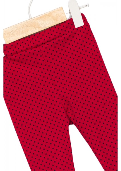 Kız Bebek 4’lü Likralı Pamuklu (6-24 Ay) Lastikli Bel Pembe Desenli Yumuşak Tayt fırsatları