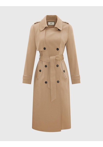 Arira Camel Kadın Trençkot